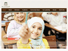 Tablet Screenshot of alrahmahquranacademy.org